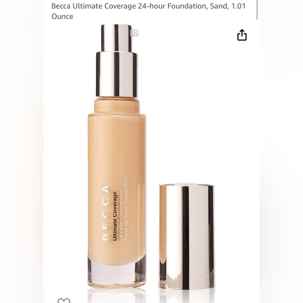Brand New - BECCA SAND Ultimate Coverage 24 Hour Foundation